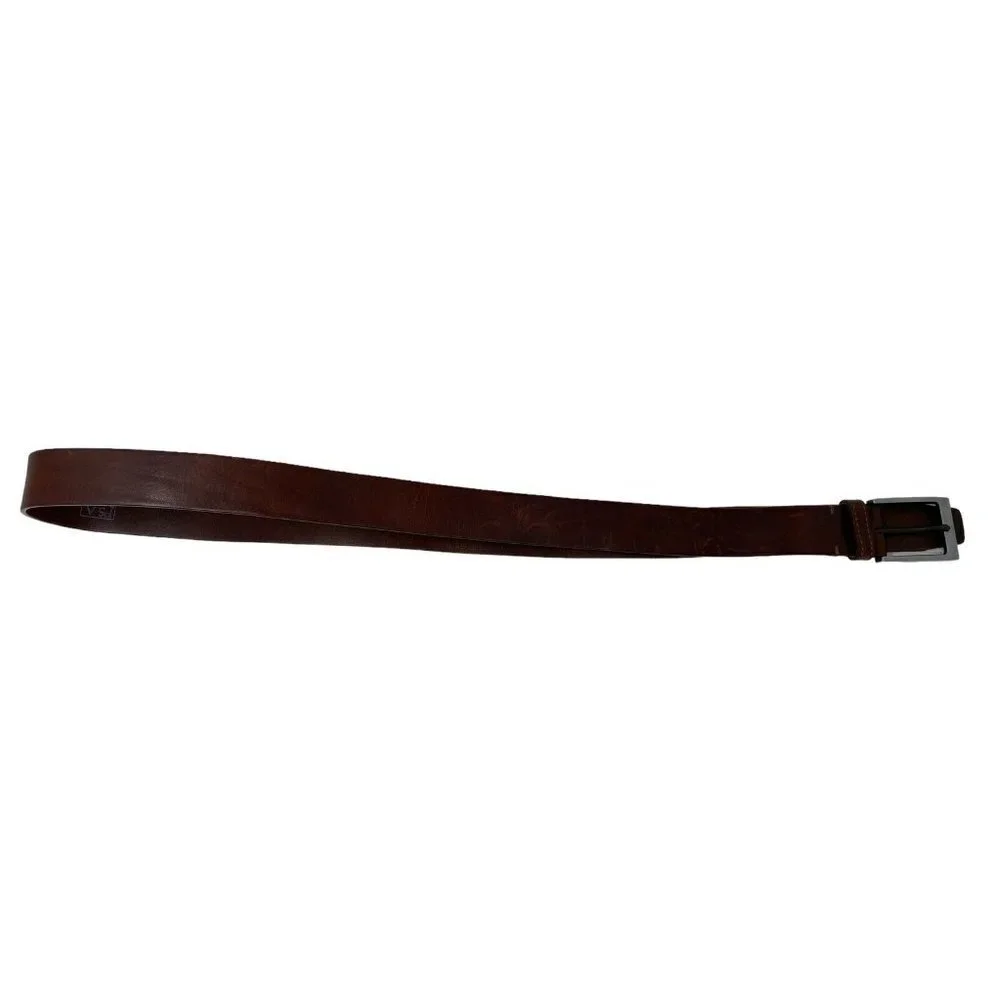 Jos A Bank Genuine Leather Brown Belt Size 40 Handcrafted in Italy Soft Leather - Picture 2 of 7